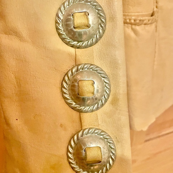 Vintage Antelope Leather Jacket, Halter and Skirt Set - Picture 4 of 16